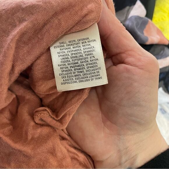 Anthropologie Maeve Novela Chevron 3/4 Sleeve Maxi Dress - Picture 11 of 11